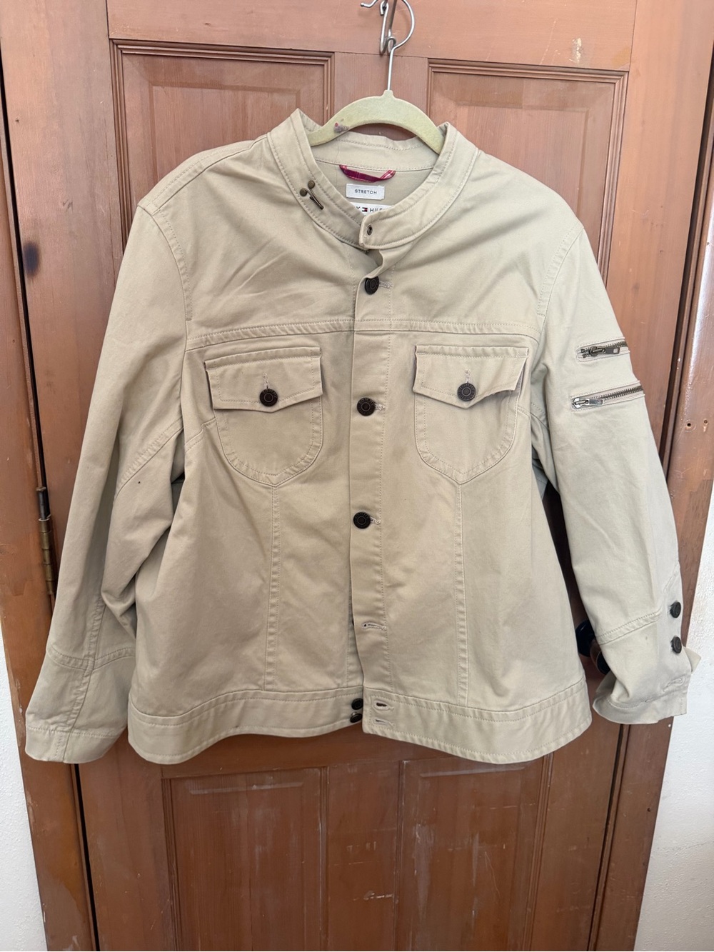 Cotton Utility Jacket - Beige - Tommy Hilfiger